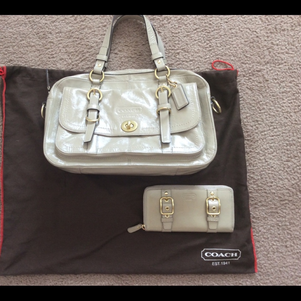 NWOT - Chelsea Coach and Matching Wallet